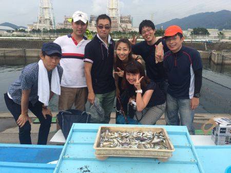和歌山マリーナシティ海釣り公園　アジ130…
