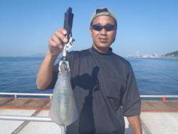 釣り日和！須磨海づり公園でエギング★