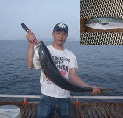 神戸市立須磨海づり公園　ブリ　記録賞！ 	87.0ｃｍ