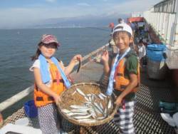 尼崎市立魚つり公園　サビキ好調！