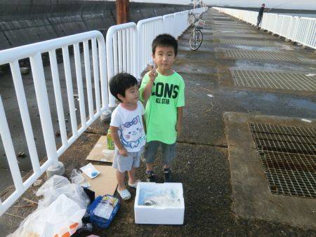 大阪南港海釣り公園　アジ、サバ、サッパ