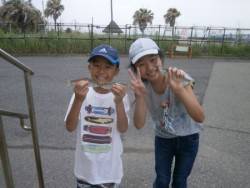 大阪南港海釣り公園　アジ、サバ