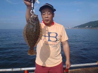 神戸市立須磨海づり公園　サビキでヒラメ