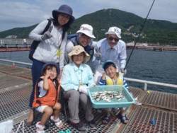 神戸市立須磨海づり公園　アジ、イワシ、サバ