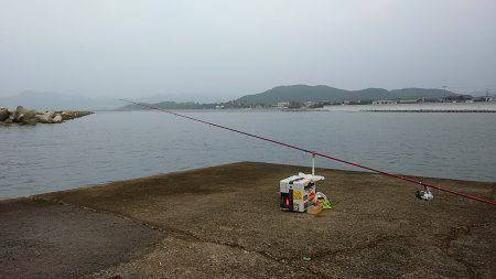 阿万海岸へキス釣査