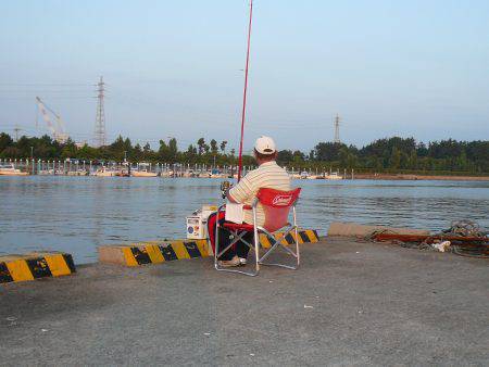 二見港水道へ釣行しました