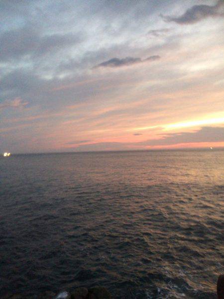 ショアジギでサバゲー