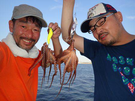 五目タコエギDEタコ♪