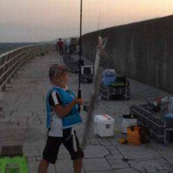 爆釣!ファミリーでタチウオワインド