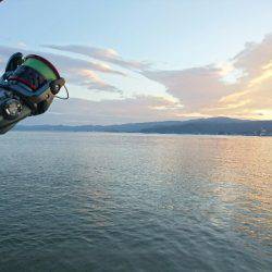 ８月最後のサーフエギング