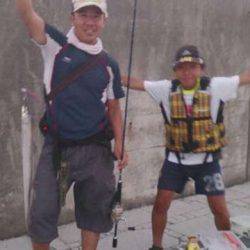 爆釣!ファミリーでタチウオワインド