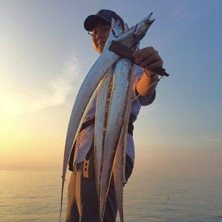 豆アジ→タチウオ