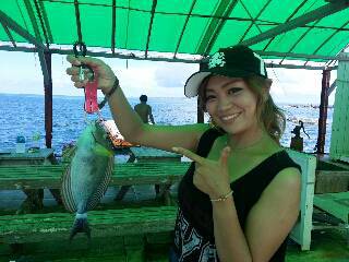 本部釣りイカダ 釣果