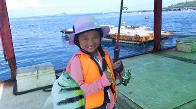 本部釣りイカダ 釣果