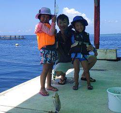 本部釣りイカダ 釣果