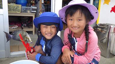 本部釣りイカダ 釣果