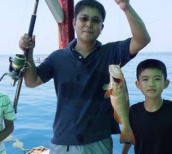 本部釣りイカダ 釣果