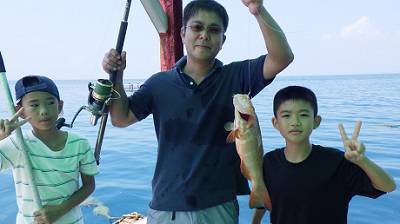 本部釣りイカダ 釣果