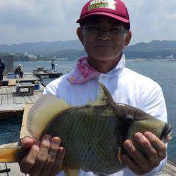 本部釣りイカダ 釣果