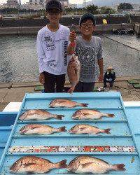 和歌山マリーナシティ釣り堀 釣果