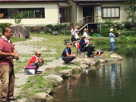 白州トラウトフィッシングエリア　シルフ 釣果