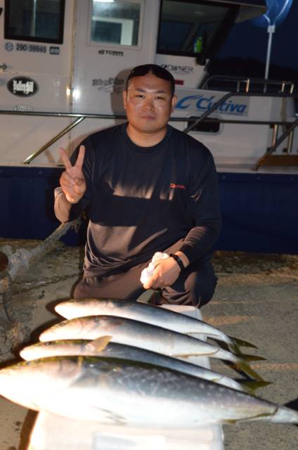 ジギング船 BLUEWATER 釣果