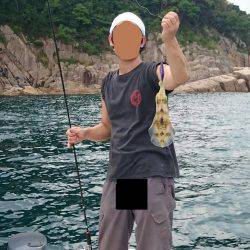 今年初のボートエギングへ