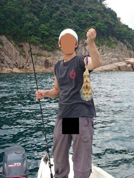 今年初のボートエギングへ