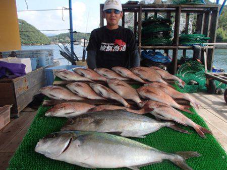 カタタのつり堀 釣果