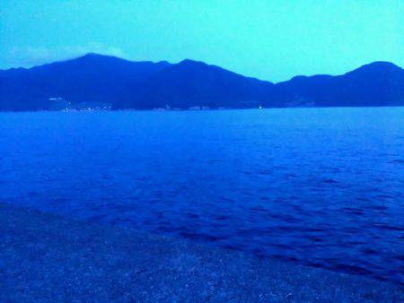 日本海で太刀魚