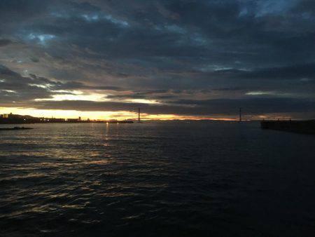 厳しいエギング