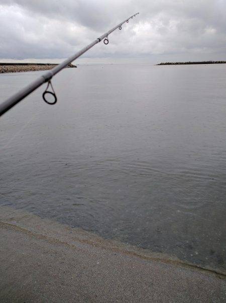 小雨の中、キッシング