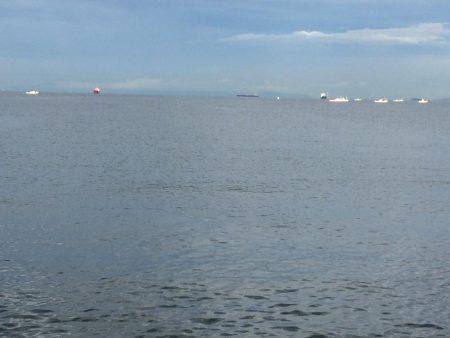 北港周辺で朝練