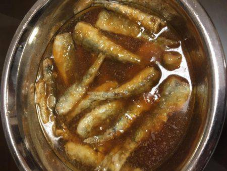 イカは台風でながされた