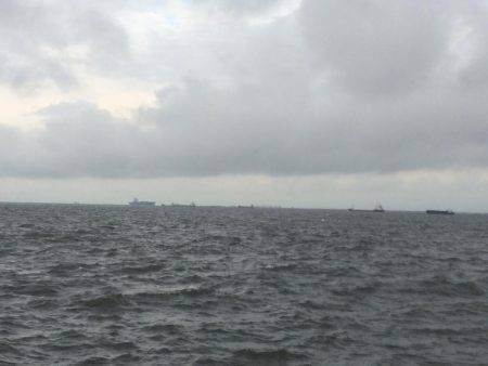 雨の中、マイポイントで朝練