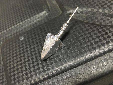 自作ワインドヘッドで爆釣