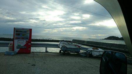 今週もアジが、売って無かったのでエギングにての釣行でした。