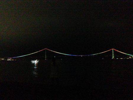 大雨後は渋い。