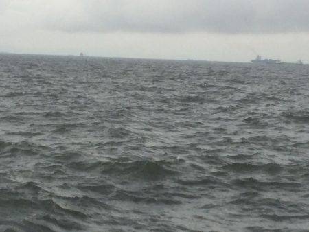 雨の中、マイポイントで朝練