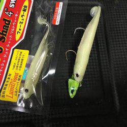 自作ワインドヘッドで爆釣