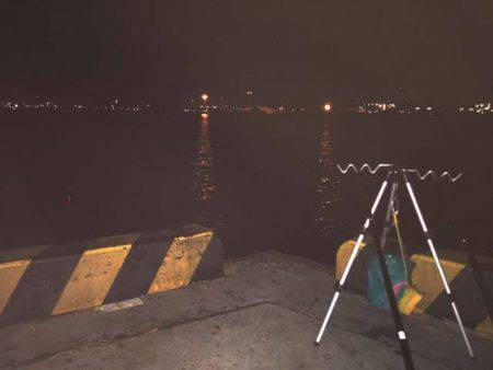 水軒鉄鋼団地でタチウオ、ツ抜け!