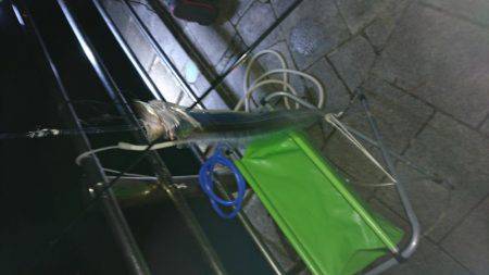 夜釣りで夜サビキとタチウオ