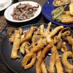 イカの天ぷらが食べたくて