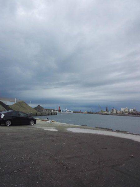 小雨ですが、ちょい投げ