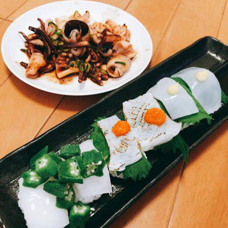 ようやくアオリが釣れました！