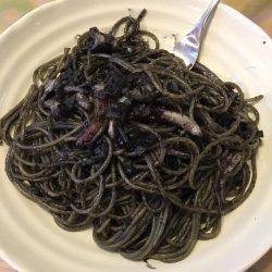 台風後の濁り…