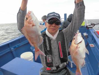 鯛紅丸 釣果