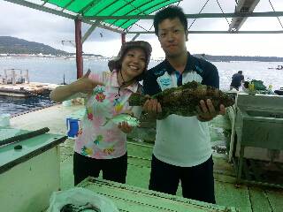 本部釣りイカダ 釣果