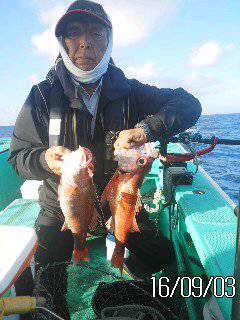 モンロー号 釣果