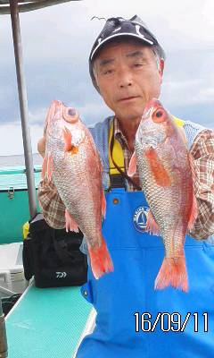 モンロー号 釣果